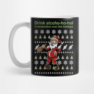 Drunk Santa Claus Funny Christmas Drinking Gift Mug